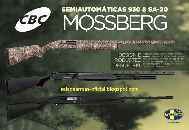CBC traz ao Brasil as Espingardas Semiautomáticas MOSSBERG