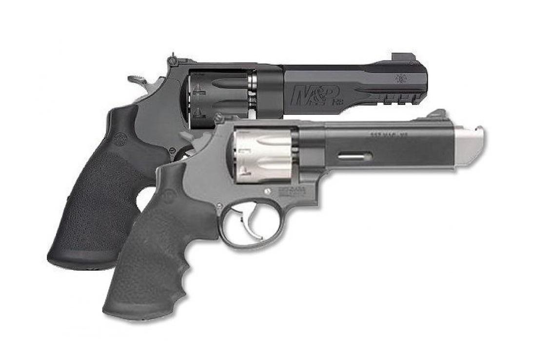 Revólver Smith & Wesson Modelo 327 M&P e Modelo 627 V-COM