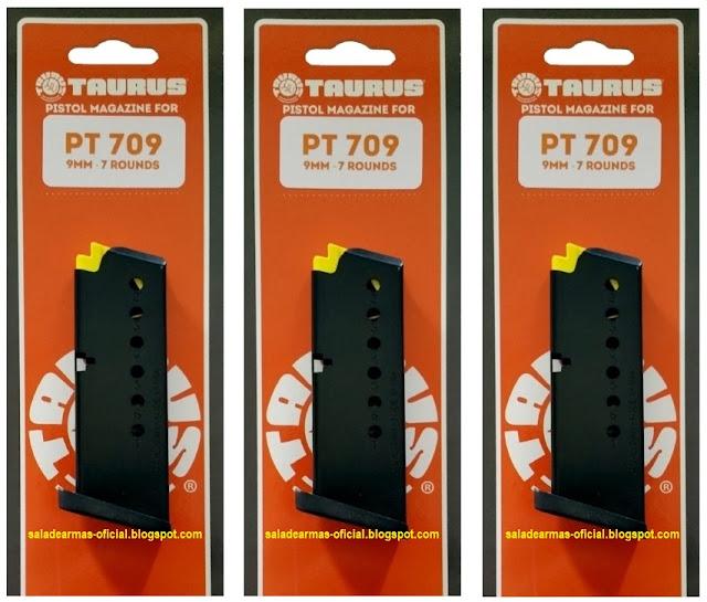 Taurus faz parceria com empresa Brasileira para fabricação de Carregadores e componentes de armas