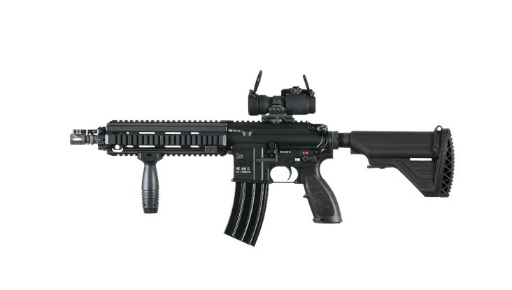 Fuzil HK 416 será nova arma padrão do Exército Francês após vencer concorrentes.