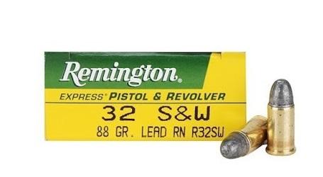 O calibre .32 Smith & Wesson