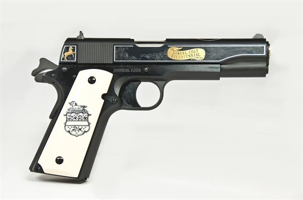 Pistola Colt O1991Z de 200º aniversário de Samuel Colt