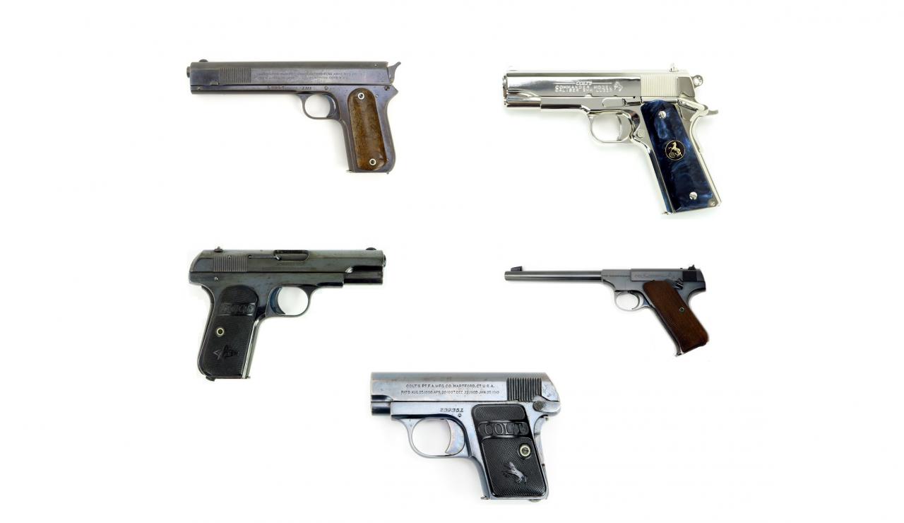 Coleção de Pistolas COLT