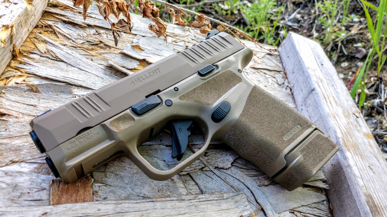 Springfield Armory Hellcat é eleita a melhor pistola do ano pela Guns & Ammo