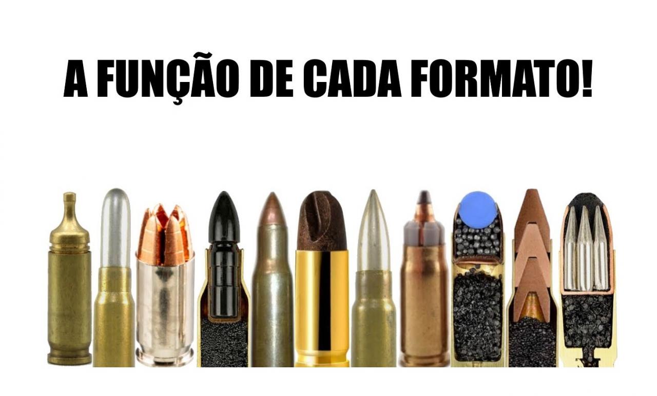 Veja a Função de Cada Formato de Projétil