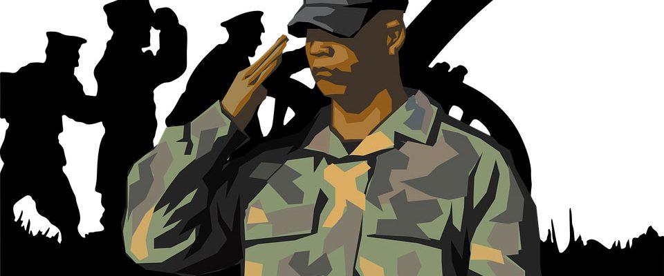A origem da saudação militar