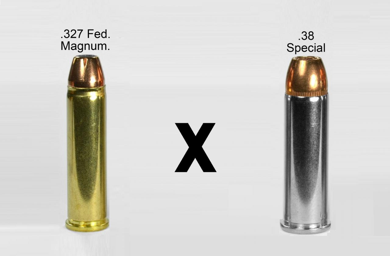 Algumas considerações sobre os calibres 327 Federal Magnum X 38 SPL