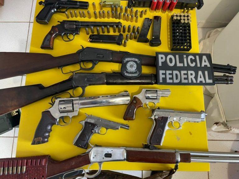 No Mato Grosso do Sul, Polícia Federal prende colecionador que exibia armas nas redes sociais
