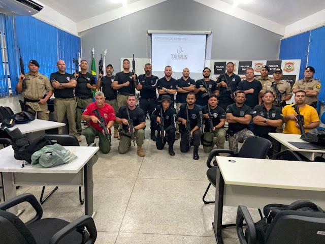 Taurus aperfeiçoa armeiros da Polícia Penal do Tocantins