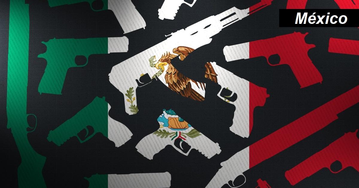 O 5º país do mundo com mais armas de fogo sem registro é o México.