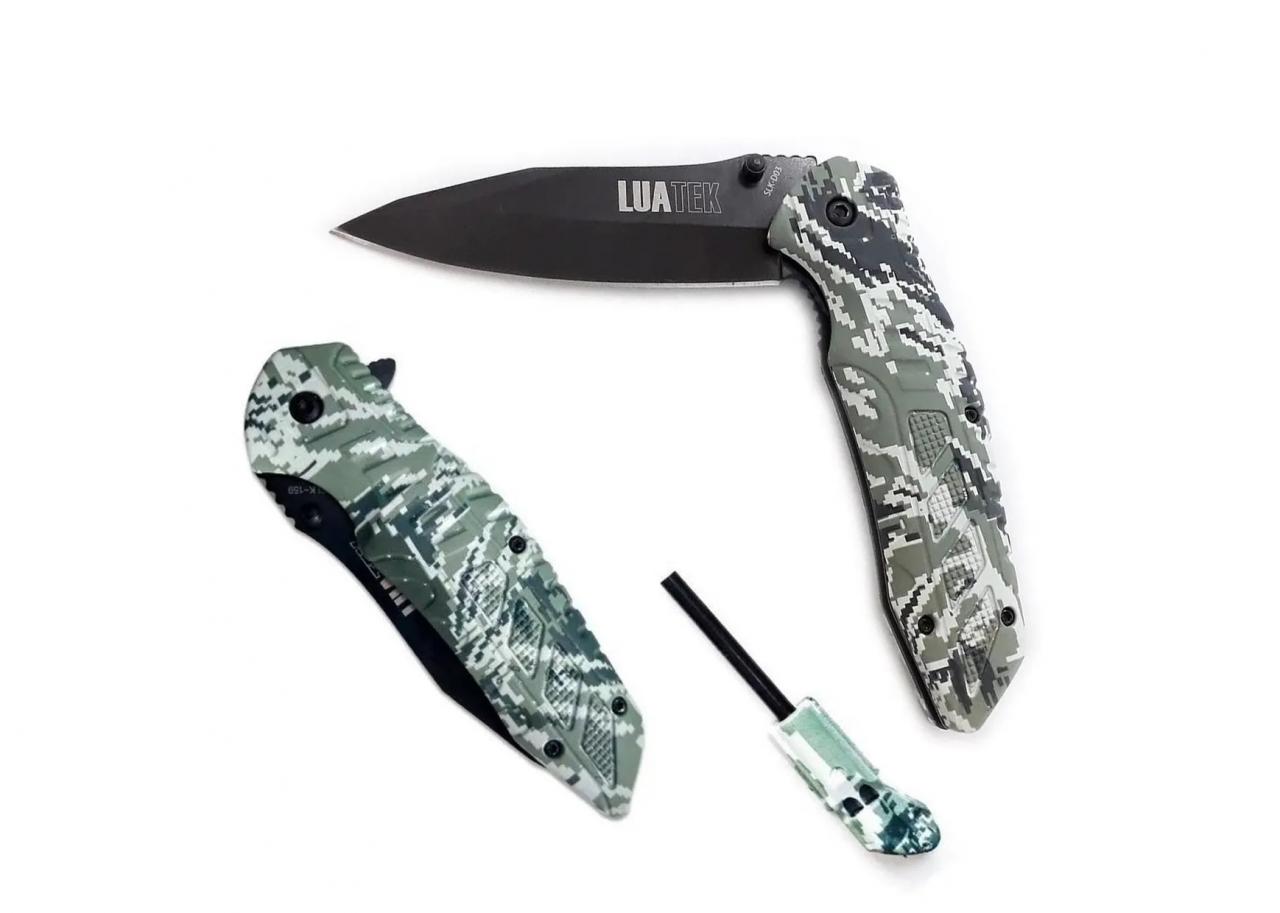 Canivete Tático c/ pederneira de Magnésio