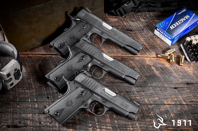 No calibre 9mm, Taurus lançará no Brasil a consagrada pistola 1911 em três modelos