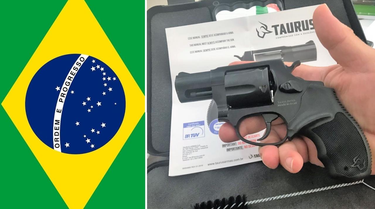 Mais armas legais reduziram a criminalidade no Brasil