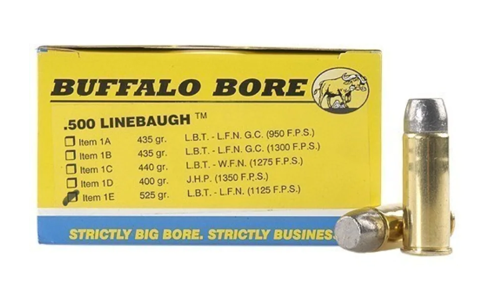 O calibre 500 Linebaugh