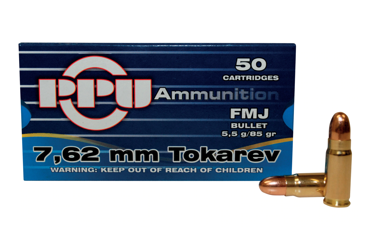O calibre 7,62 × 25 mm Tokarev