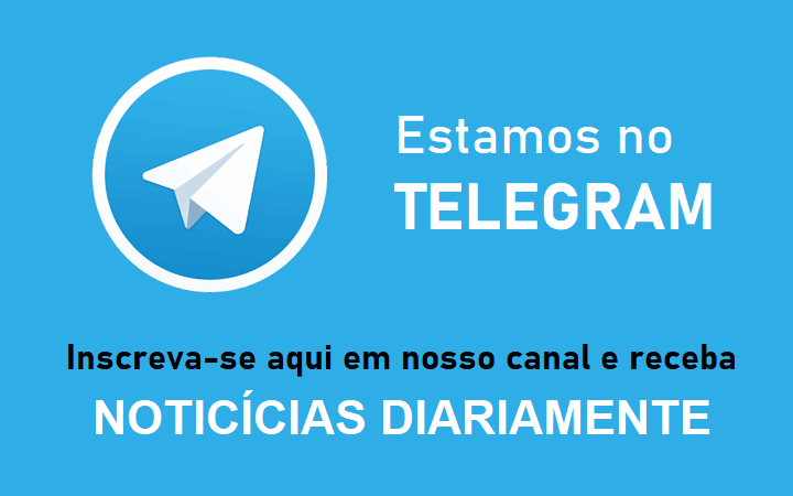 Estamos no Telegram. Participe de nosso canal.
