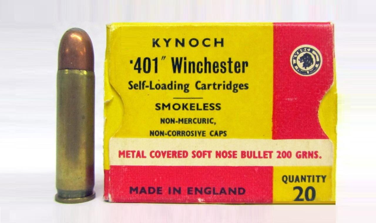 O Calibre .401 Winchester Self-Loading