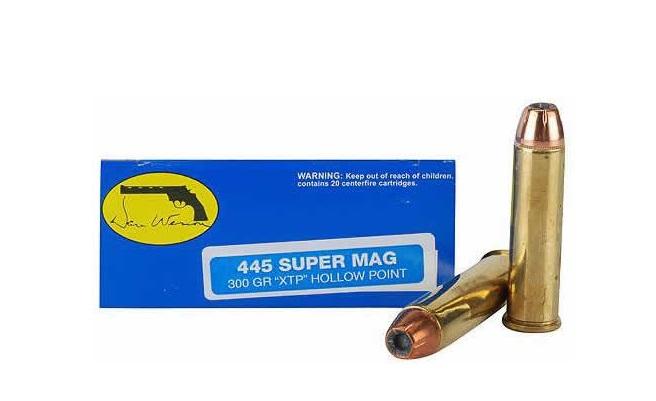 O Calibre .445 Super Magnum