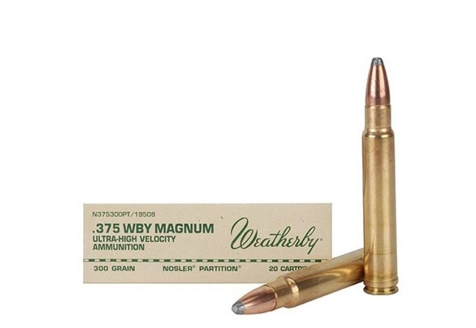 O Calibre .375 Weatherby Magnum