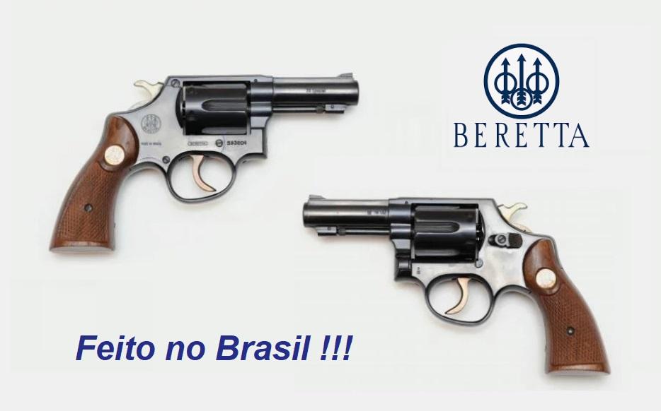 Revólveres Beretta fabricados no Brasil