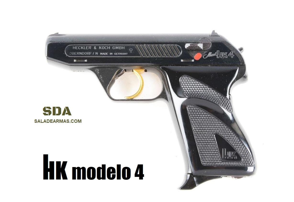 Pistola Heckler & Koch modelo 4