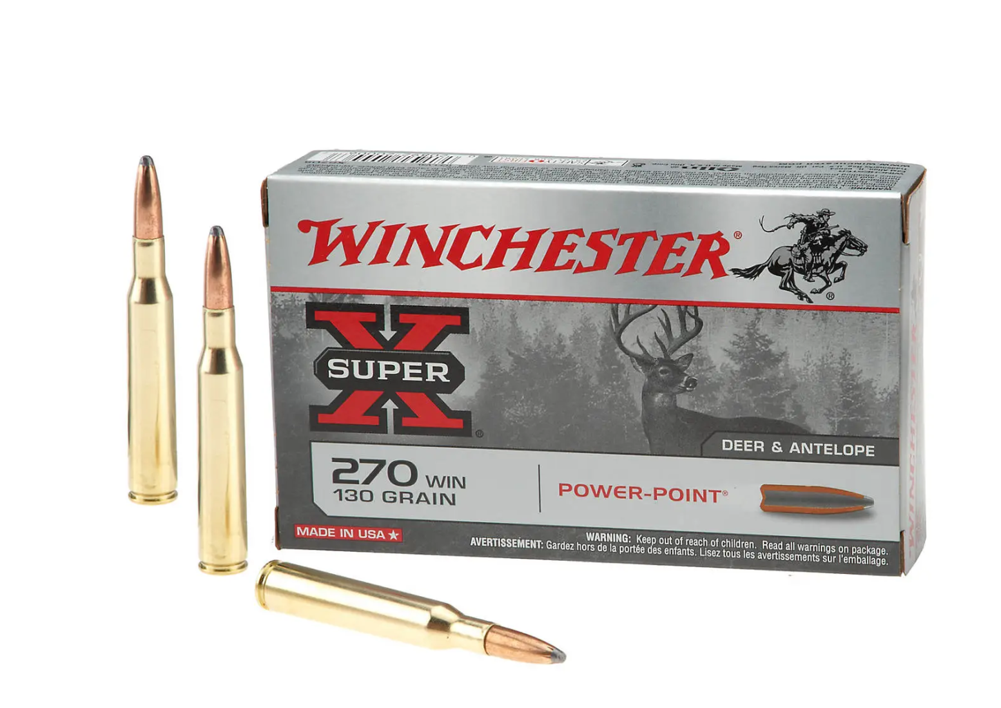 O calibre .270 Winchester