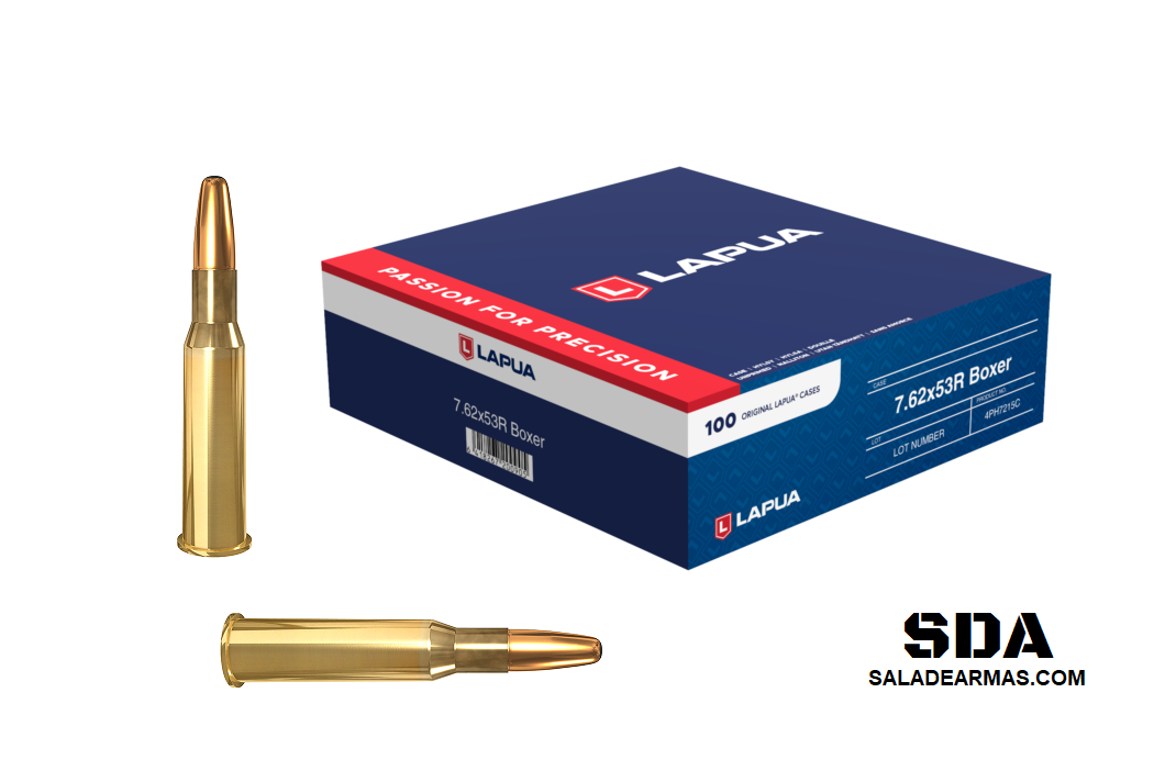 O calibre 7,62 × 53mmR (7,6 × 53R finlandês)