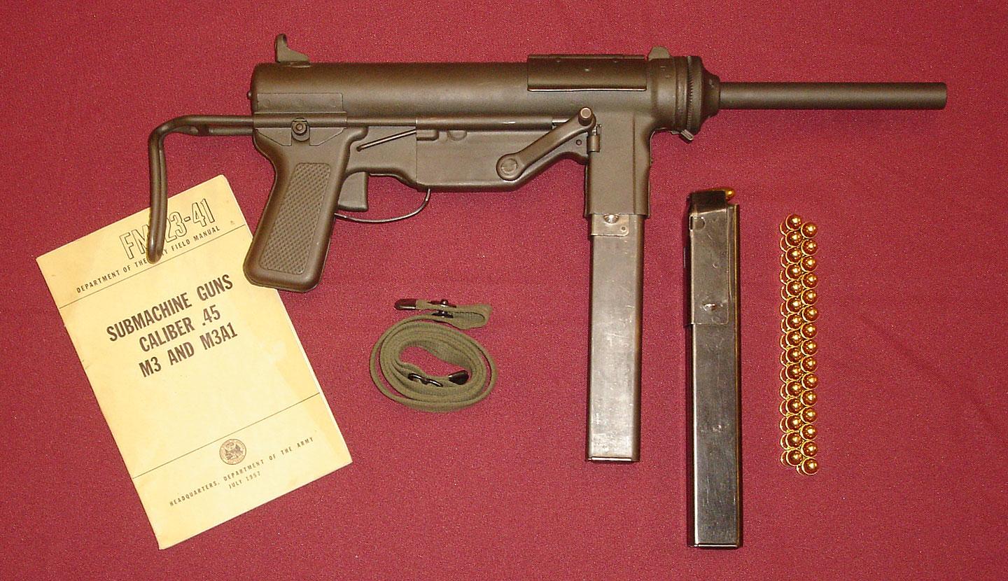 Submetralhadora M3 (grease gun)