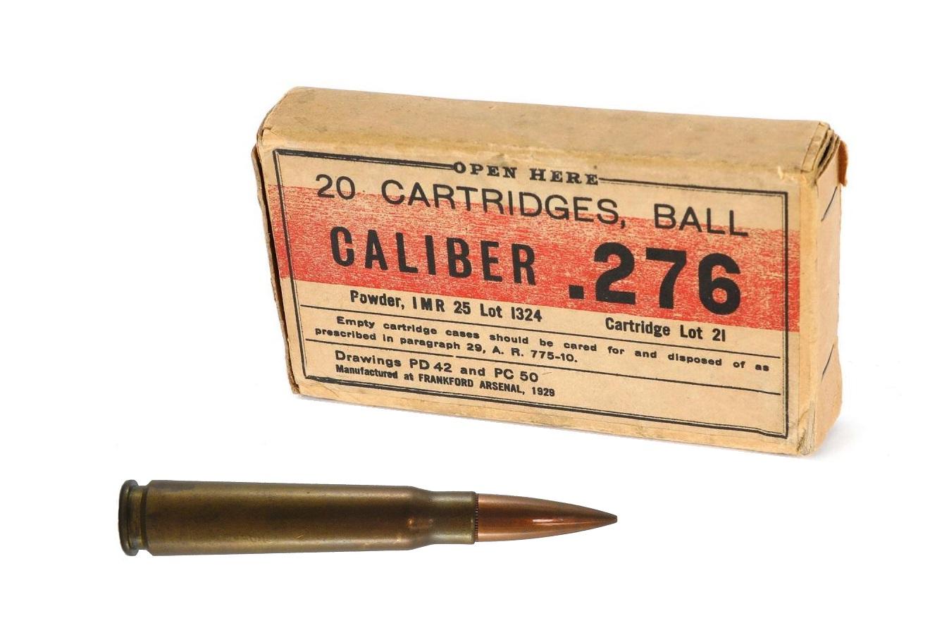 O calibre .276 Pedersen