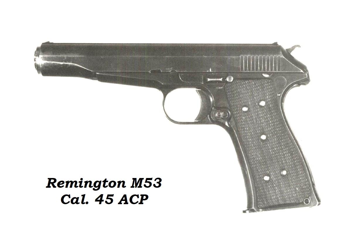 Pistola Remington M53