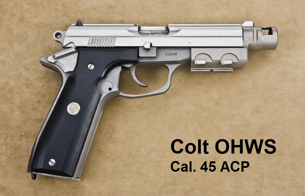 A Rara Pistola Colt OHWS (Colt SOCOM)