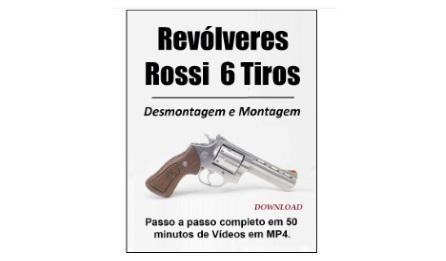 Revólveres Rossi 6 Tiros Cal. 38 SPL - Desmontagem e Montagem