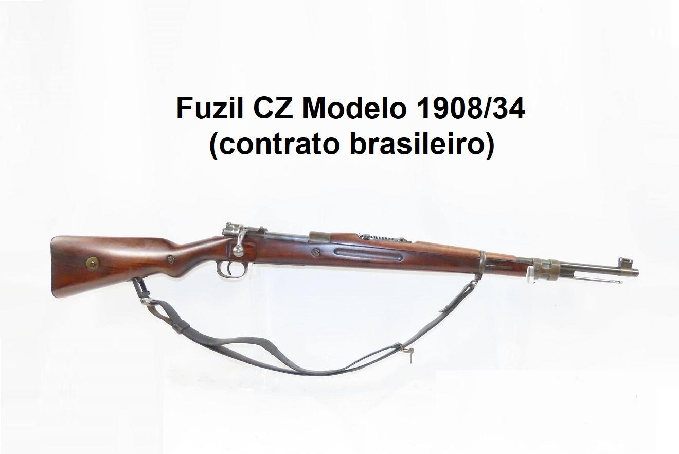 CZ Modelo 1908/34 - contrato brasileiro