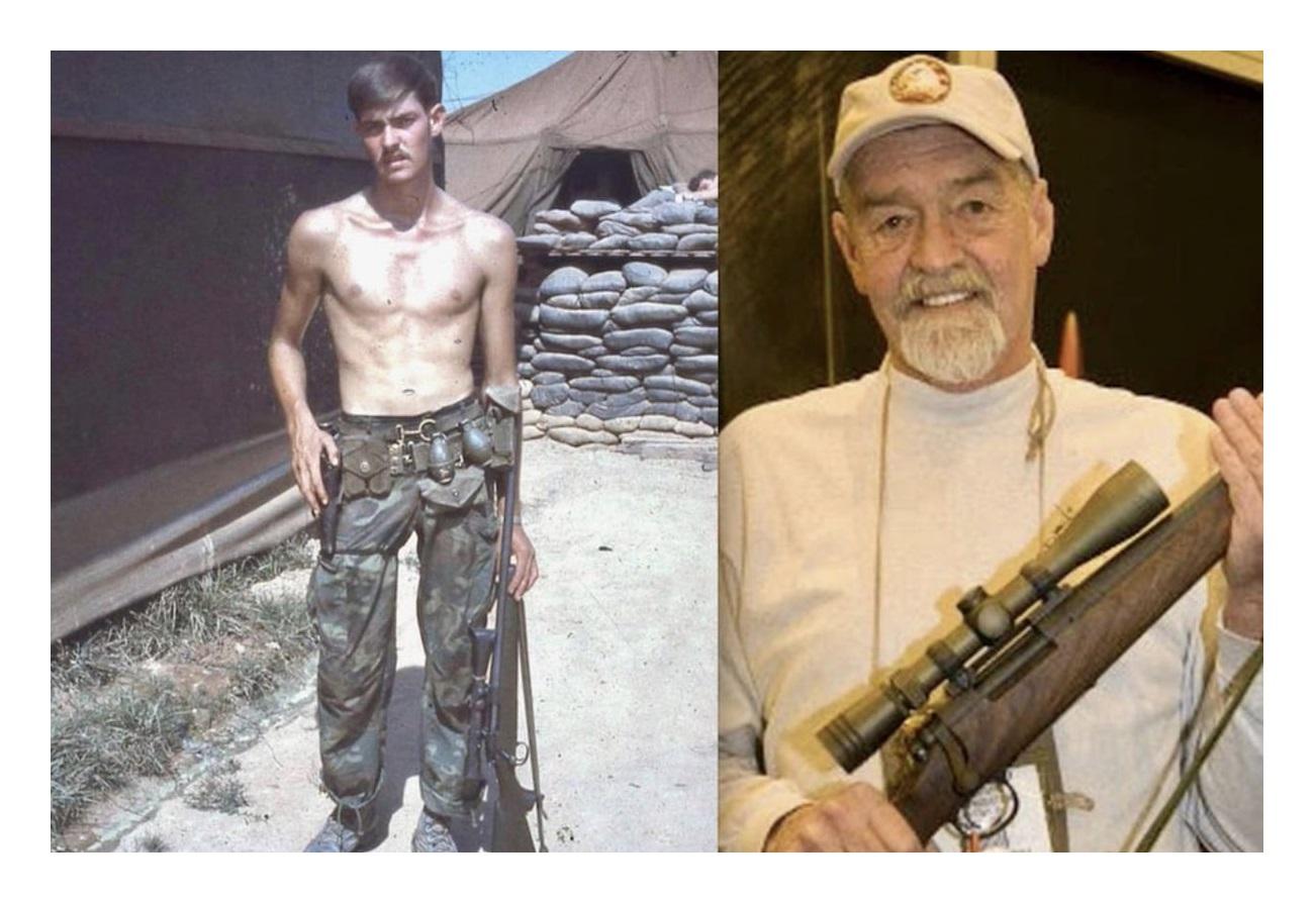 O atirador mais mortal do Vietnã, Chuck Mawhinney
