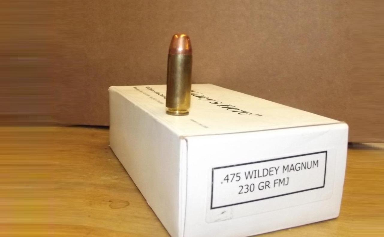 O Calibre .475 Wildey Magnum