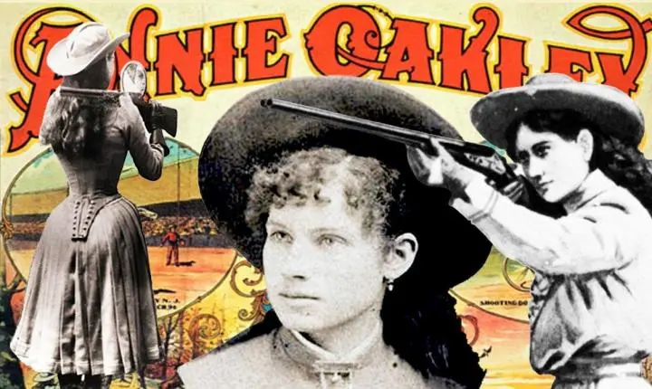 Annie Oakley, a Rainha do Rifle.