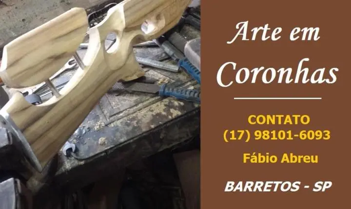 Arte em Coronhas