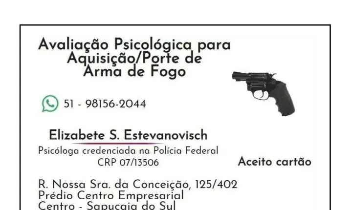 Consultório Psicologia Elizabete Steyer