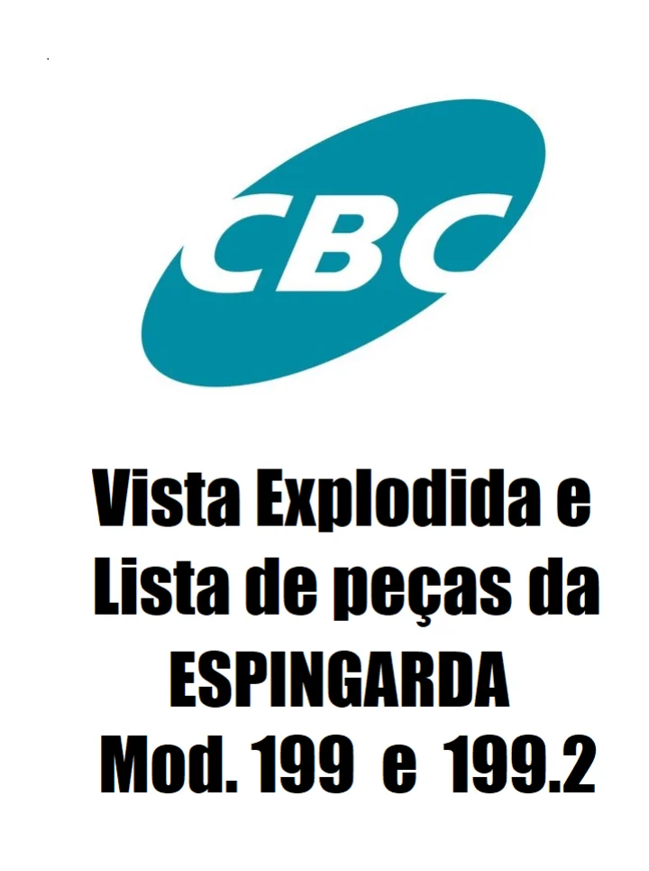Espingarda CBC Mod. 199 e 199.2 (Monotiro)