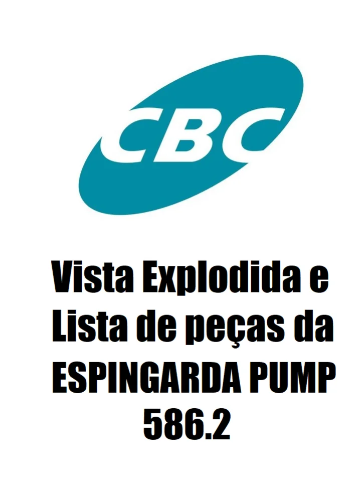 Espingarda CBC Pump mod. 586.2