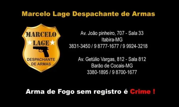 Marcelo Lage - Despachante de Armas