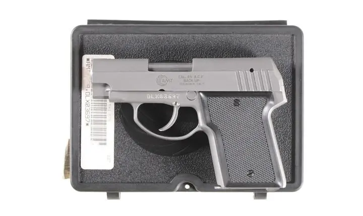 Pistola AMT Backup - Cal. 45 ACP