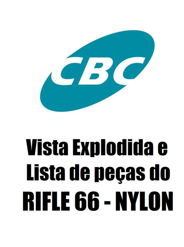 Rifle CBC 66 - Coronha de Nylon